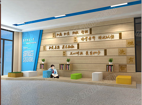 郑州校园文化建设设计—学校文化墙的作用